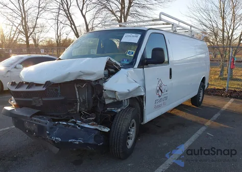2015 Chevrolet Express 2500 Work Van from USA, damaged, VIN 1GCWGGCF4F1127142